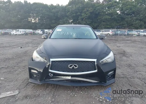 2015 Infiniti Q50 from USA, damaged, VIN JN1BV7AR2FM401571